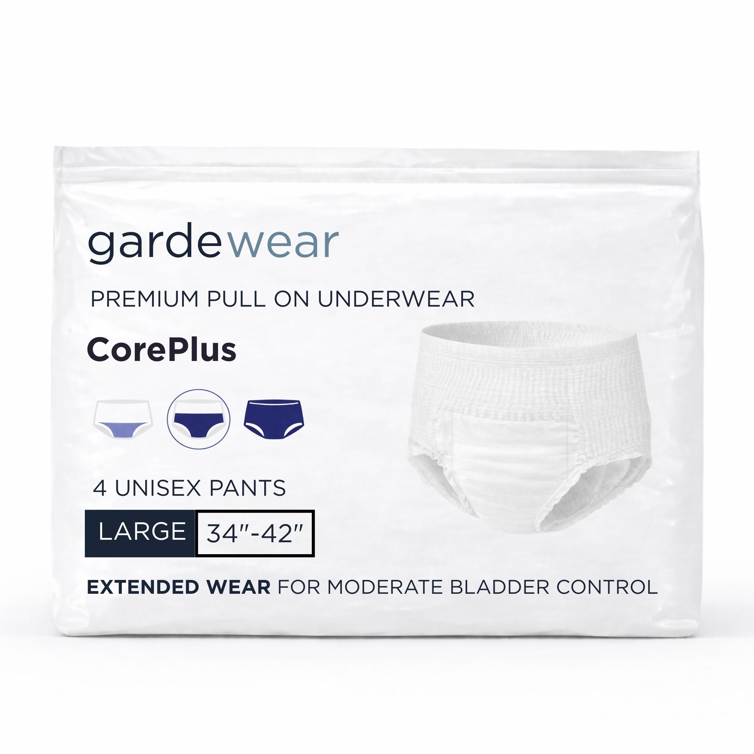 CorePlus Pant — Extended Wear Bladder Control for Men